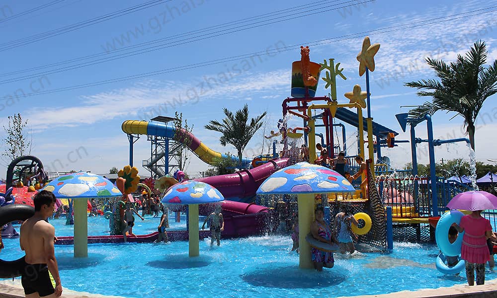 河北保定海森水上大世界小树屋、戏水小品