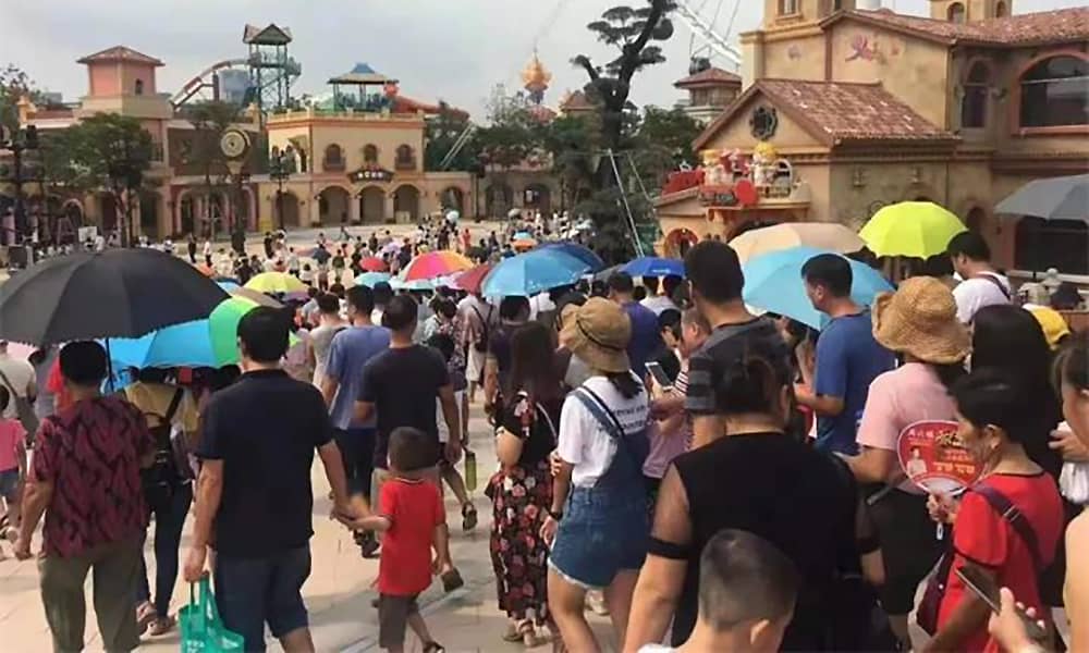 jinnianhui今年会游乐参与打造的欢乐海岸PLUS三天迎客超16万人！