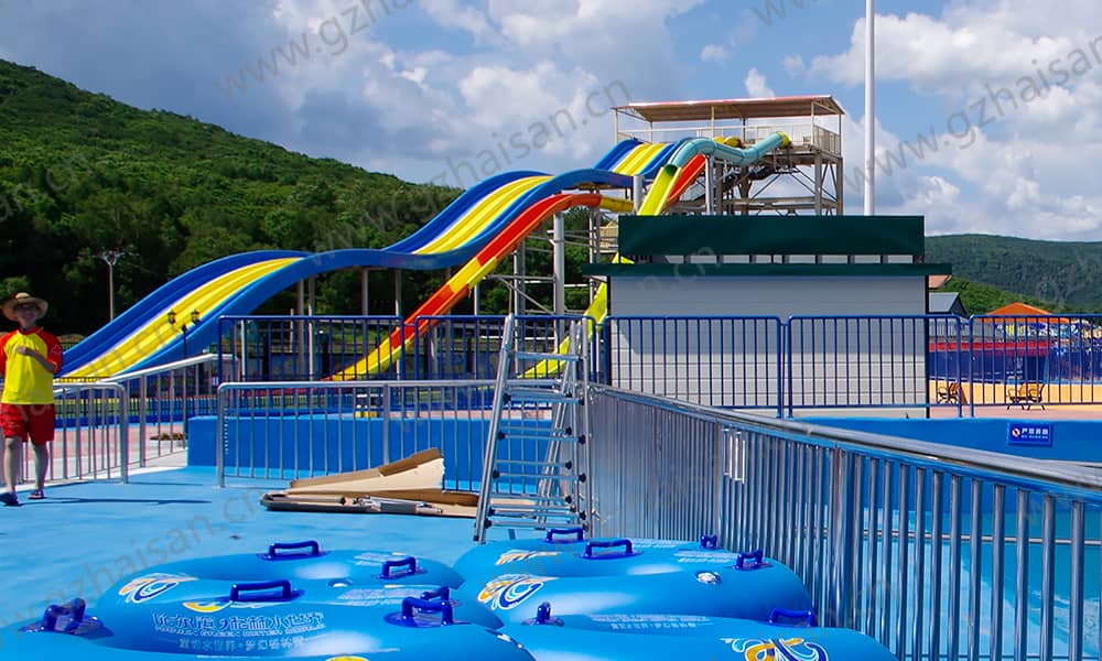 黑龙江哈尔滨格林水世界竞赛滑道、高速