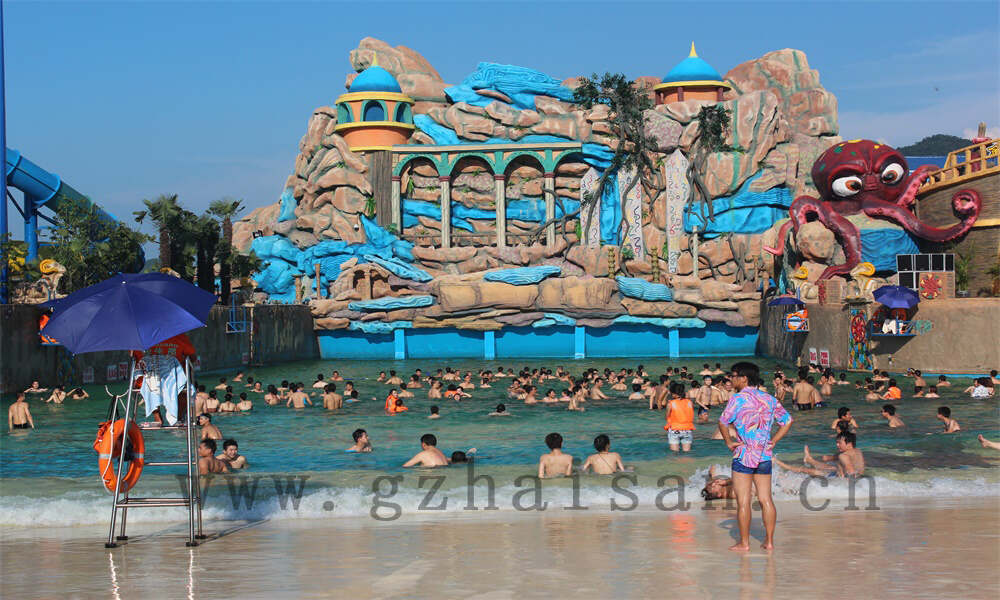 水上乐园规划设计时需要重点规划三个区域